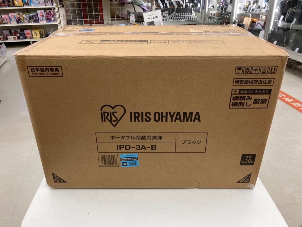 IRIS OHYAMA (アイリスオーヤマ) ポータブル冷蔵冷凍庫 IPD-3A 2025年