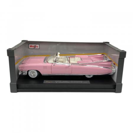 ミニカー Maisto ミニカー 1:18 1959 キャデラック エルドラド ピンク