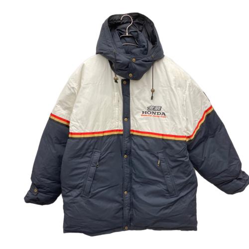 HONDA Racing (ホンダレーシング) ダウンジャケット オンワード梶山 メンズ SIZE O ネイビー×ホワイト