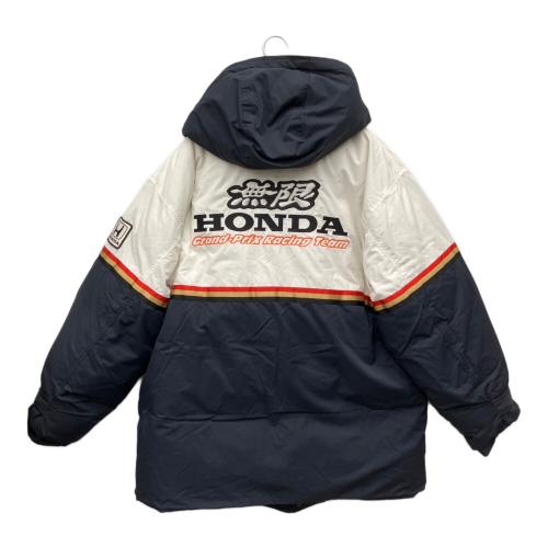 HONDA Racing (ホンダレーシング) ダウンジャケット オンワード梶山 メンズ SIZE O ネイビー×ホワイト