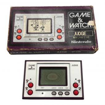 Nintendo (ニンテンドー) 【ジャンク】 ゲーム＆ウォッチ JUDGE IP-05 ※通電・液晶動作しますがボタンは反応しません
