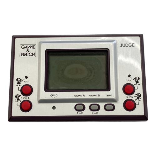 Nintendo (ニンテンドー) 【ジャンク】 ゲーム＆ウォッチ JUDGE IP-05 ※通電・液晶動作しますがボタンは反応しません