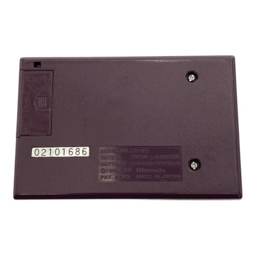 Nintendo (ニンテンドー) 【ジャンク】 ゲーム＆ウォッチ JUDGE IP-05 ※通電・液晶動作しますがボタンは反応しません