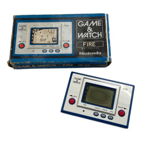 Nintendo (ニンテンドー) ゲーム＆ウォッチ FIRE RC-04 動作・出音確認済み