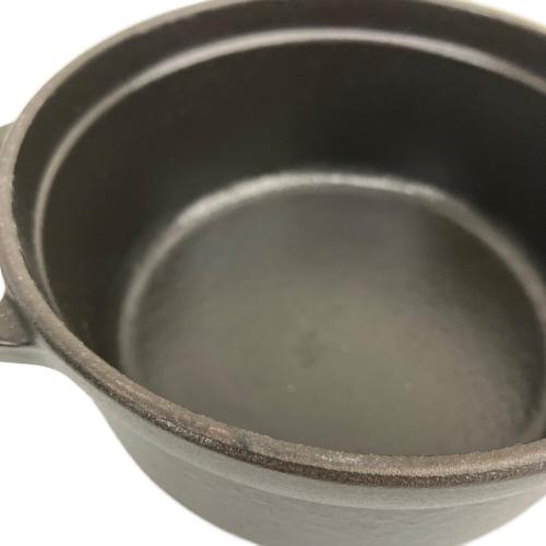 Staub (ストウブ) 両手鍋 12cm ブラック ココットラウンド