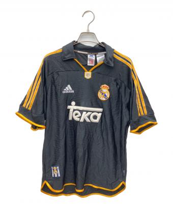 adidas (アディダス) ゲームシャツ レアル・マドリード アウェイユニフォーム ブラック サイズ:S