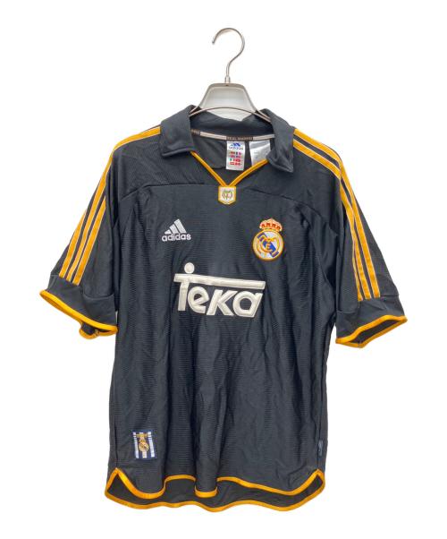 adidas (アディダス) ゲームシャツ レアル・マドリード アウェイユニフォーム ブラック サイズ:S