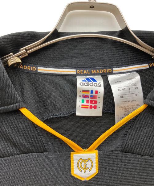 adidas (アディダス) ゲームシャツ レアル・マドリード アウェイユニフォーム ブラック サイズ:S