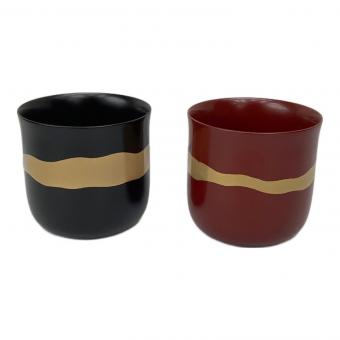 輪島屋善仁 (ワジマヤゼンニ) ホットカップ 流雲蒔絵