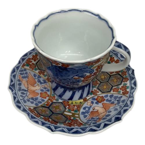 献上手染錦 伊万里焼 福右衛門 コーヒーカップ
