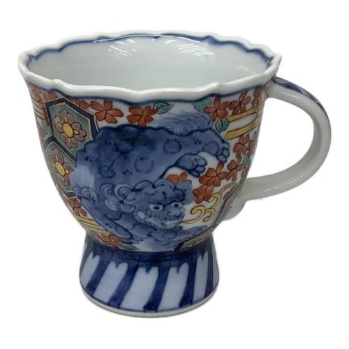 献上手染錦 伊万里焼 福右衛門 コーヒーカップ