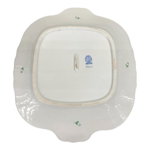 Herend (ヘレンド) スクエアプレート 28cm×25cm アポニーグリーン