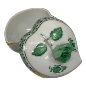 Herend (ヘレンド) ボンボン入れ アポニーグリーン