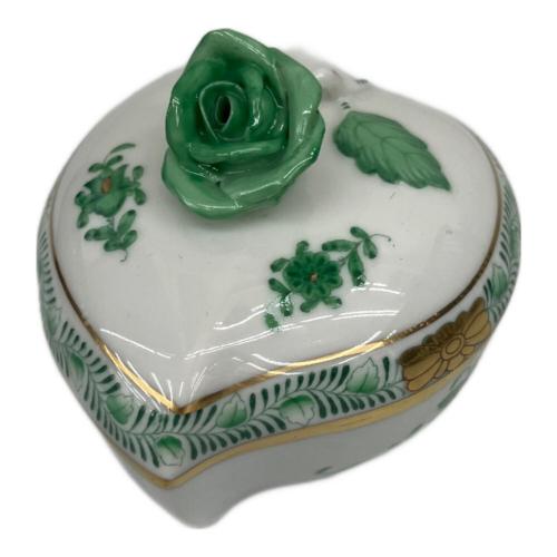 Herend (ヘレンド) ボンボン入れ アポニーグリーン