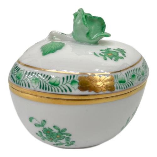 Herend (ヘレンド) ボンボン入れ アポニーグリーン