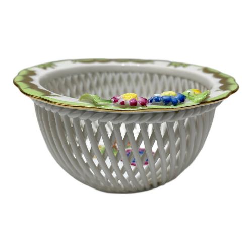 Herend (ヘレンド) オープンバスケット ヴィクトリアブーケ