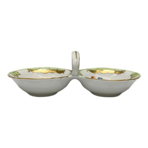 Herend (ヘレンド) ダブルオープンソルト ヴィクトリアブーケ