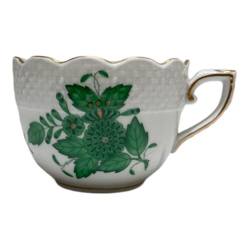 Herend (ヘレンド) カップ&ソーサー アポニーグリーン
