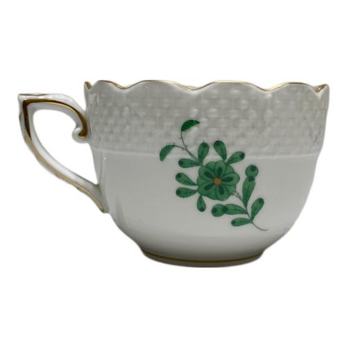 Herend (ヘレンド) カップ&ソーサー アポニーグリーン