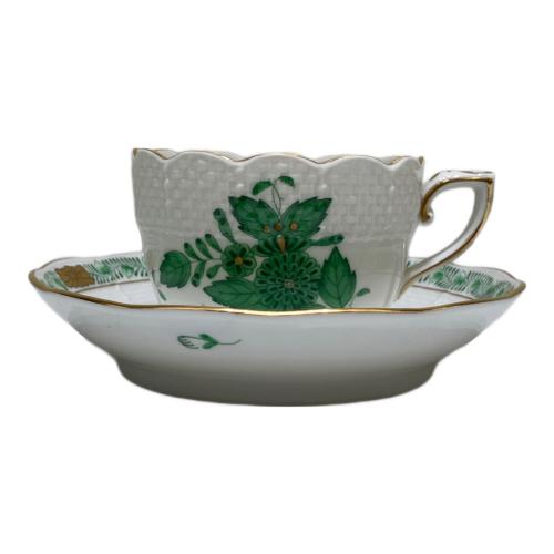 Herend (ヘレンド) カップ&ソーサー アポニーグリーン