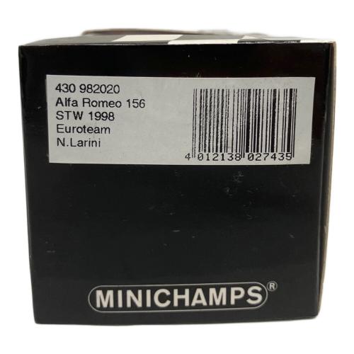 MINICHAMPS (ミニチャンプス) Alfa Romeo 156 STW 1998 Euroteam ダイキャストカー