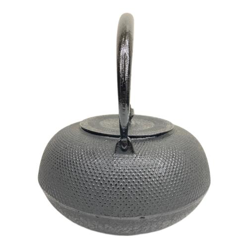 南部鉄器 (ナンブテッキ) 鉄瓶 鍋元