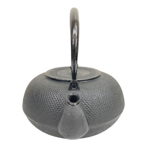 南部鉄器 (ナンブテッキ) 鉄瓶 鍋元