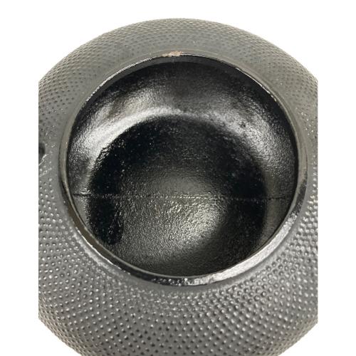 南部鉄器 (ナンブテッキ) 鉄瓶 鍋元