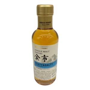 ニッカ シングルモルト余市 ピーティ＆ソルティ ジャパニーズウィスキー 180ml