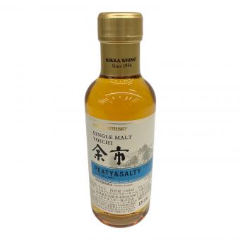 ニッカ シングルモルト余市 ピーティ＆ソルティ ジャパニーズウィスキー 180ml