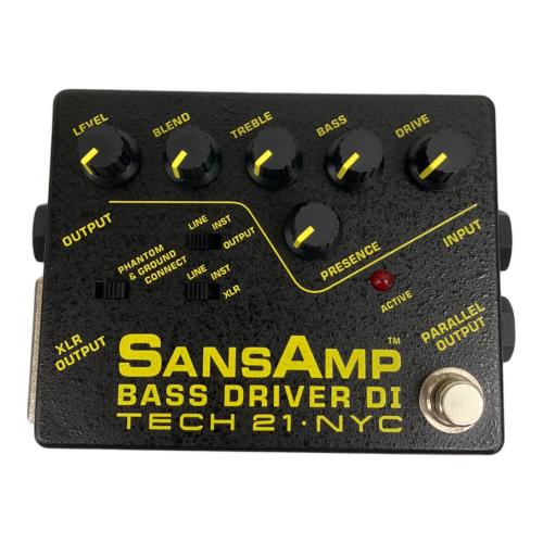 TECH21 (テック21) ベースエフェクター BASS DRIVER DI SANSAMP