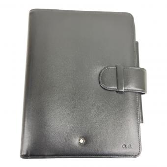 MONTBLANC (モンブラン) 6穴 システム手帳 ブラック マイスターシュテュックオルガナイザー