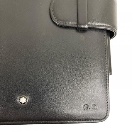 MONTBLANC (モンブラン) 6穴 システム手帳 ブラック マイ