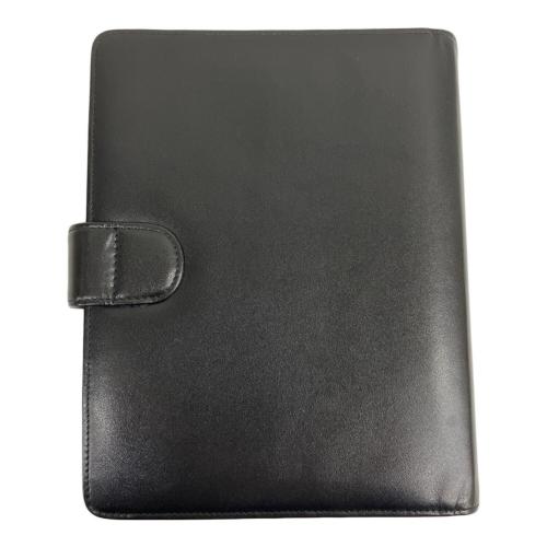 MONTBLANC (モンブラン) 6穴 システム手帳 ブラック マイスターシュテュックオルガナイザー