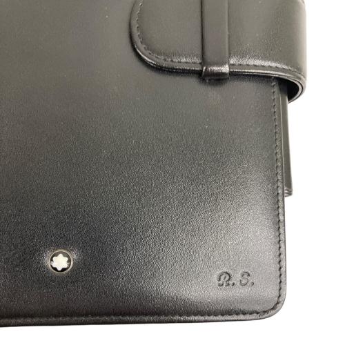 MONTBLANC (モンブラン) 6穴 システム手帳 ブラック マイスターシュテュックオルガナイザー