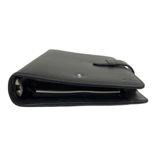 MONTBLANC (モンブラン) 6穴 システム手帳 ブラック マイスターシュテュックオルガナイザー