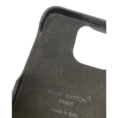 LOUIS VUITTON (ルイ ヴィトン) スマホケース M82888 15 PRO MAX ブラック×ブラウン モノグラム