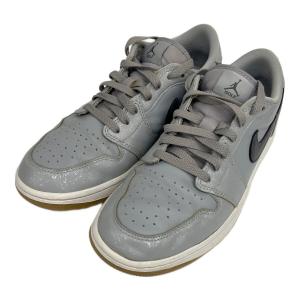 NIKE (ナイキ) ゴルフシューズ DD9315-006 AIR JORDAN 1 LOW メンズ SIZE 68.5cm (W27) グレー