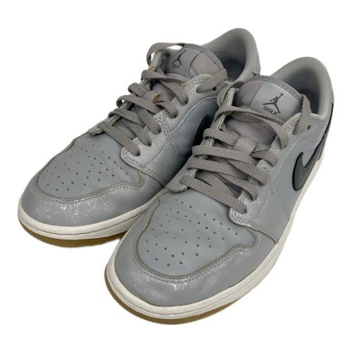 NIKE (ナイキ) ゴルフシューズ DD9315-006 AIR JORDAN 1 LOW メンズ SIZE 68.5cm (W27) グレー