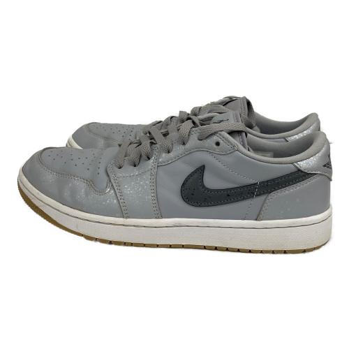 NIKE (ナイキ) ゴルフシューズ DD9315-006 AIR JORDAN 1 LOW メンズ SIZE 68.5cm (W27) グレー