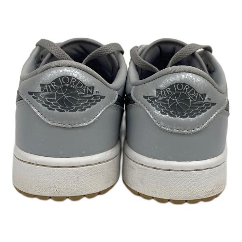 NIKE (ナイキ) ゴルフシューズ DD9315-006 AIR JORDAN 1 LOW メンズ SIZE 68.5cm (W27) グレー