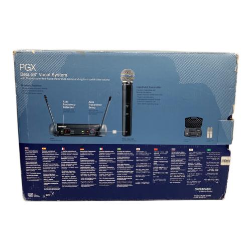 SHURE (シュア) Beta 58 Vocal System PGX24
