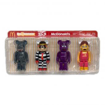 BE@RBRICK (ベアブリック) ゴジラVSマクドナルド フィギュア 150％ 4PCS SET