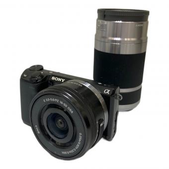 SONY (ソニー) デジタル一眼レフカメラ NEX-5R 画面スレ・ケーブル挿し口カバー欠損 レンズSELP1650