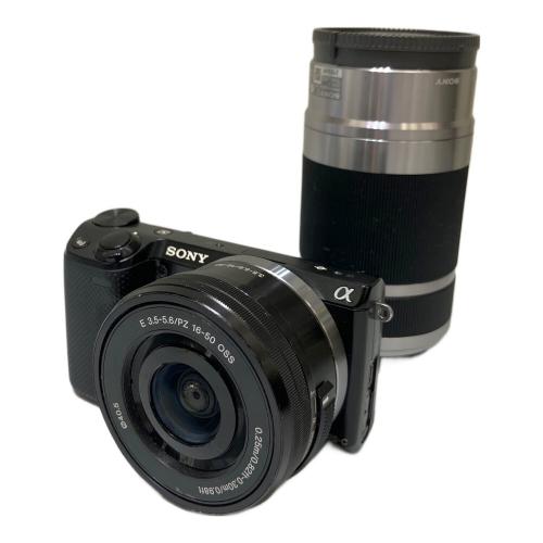 SONY (ソニー) デジタル一眼レフカメラ NEX-5R 画面スレ・ケーブル挿し口カバー欠損 レンズSELP1650