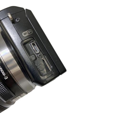 SONY (ソニー) デジタル一眼レフカメラ NEX-5R 画面スレ・ケーブル挿し口カバー欠損 レンズSELP1650