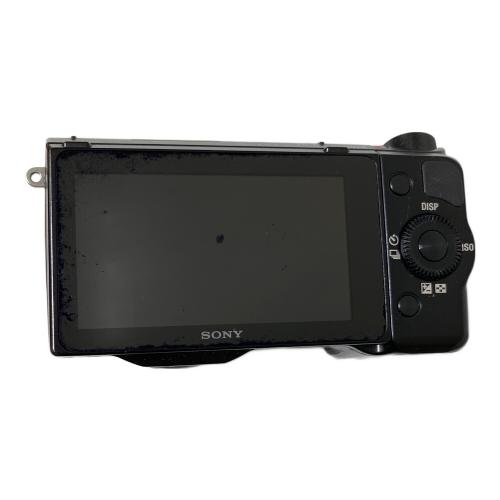 SONY (ソニー) デジタル一眼レフカメラ NEX-5R 画面スレ・ケーブル挿し口カバー欠損 レンズSELP1650