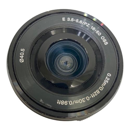 SONY (ソニー) デジタル一眼レフカメラ NEX-5R 画面スレ・ケーブル挿し口カバー欠損 レンズSELP1650