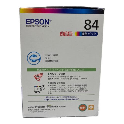 EPSON (エプソン) インクカートリッジ IC4CL84 使用期限2028年12月