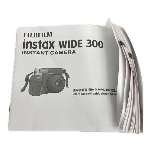 FUJIFILM (フジフィルム) インスタントカメラ instax WIDE 300 ※通電確認のみ